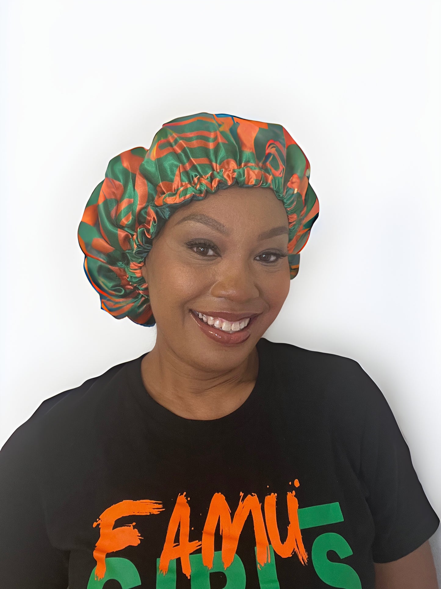 FAMU'S FINEST Premium Satin 2-in-1 Bonnet